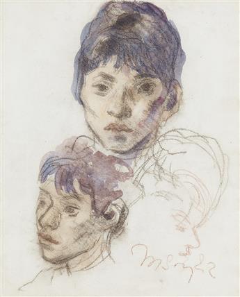 RAPHAEL SOYER Group of 4 works on paper.